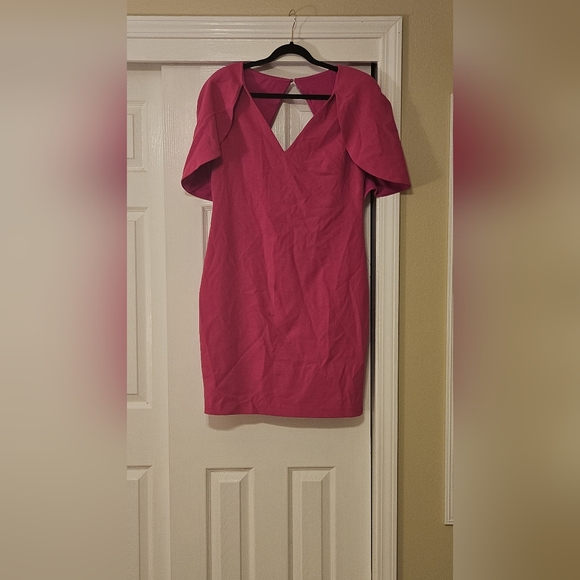 Pink Vince Camuto capped sleeve dress - Picture 2 of 2